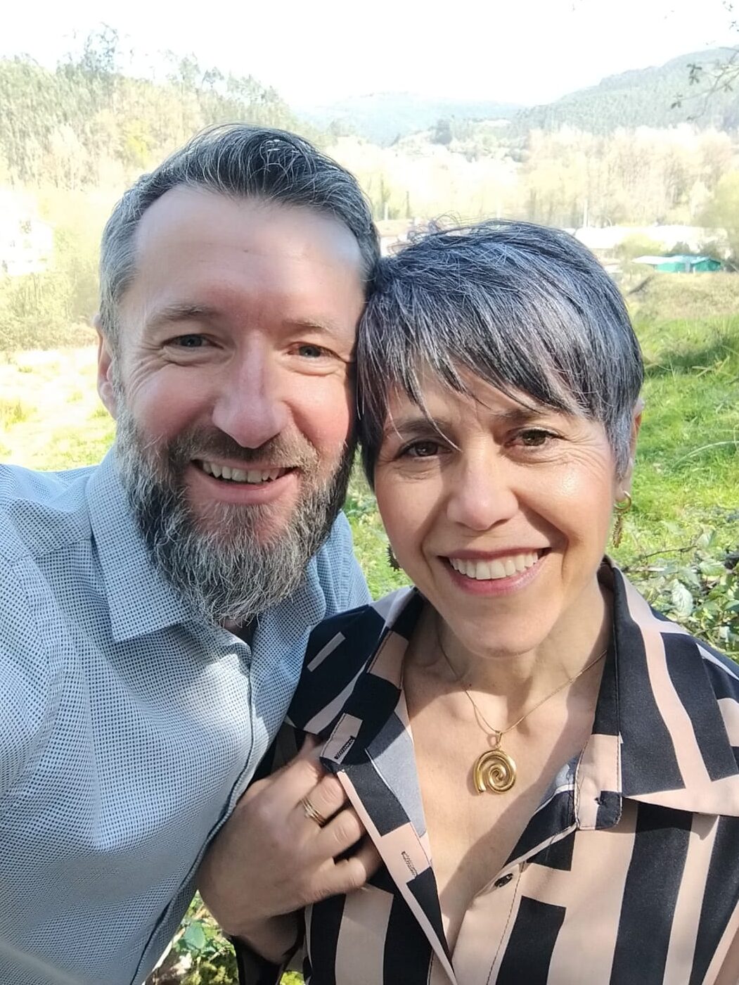 Andrei Semianets y Africa Martin